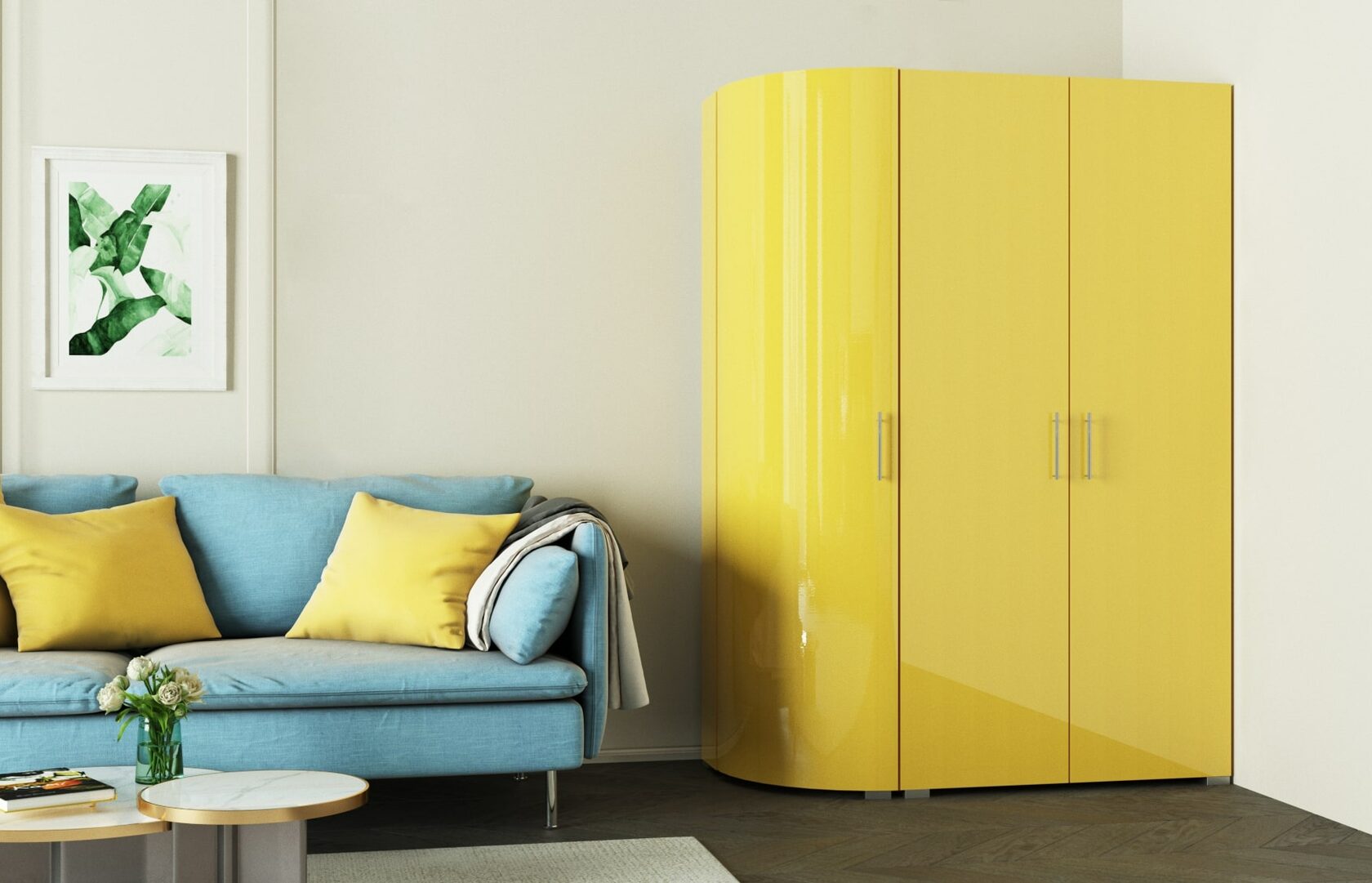 Угловые шкафы недорого в Москве, стандартные и на заказ