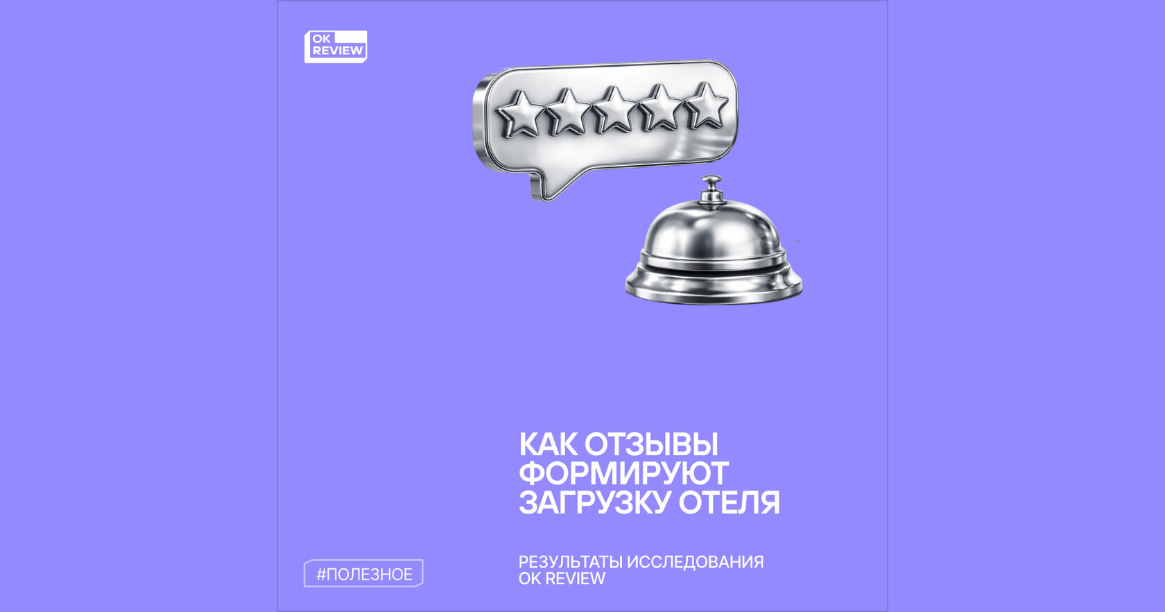 Как отзывы формируют загрузку отеля: исследование OK REVIEW