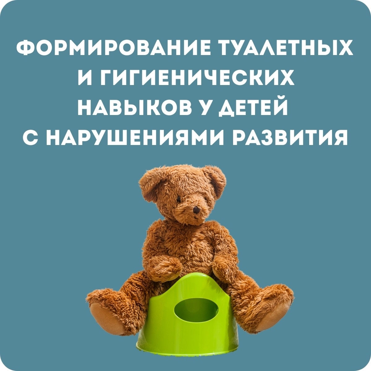 Особые туалетные навыки: обучение гигиене детей с нарушениями эмоционально-волевой сферы