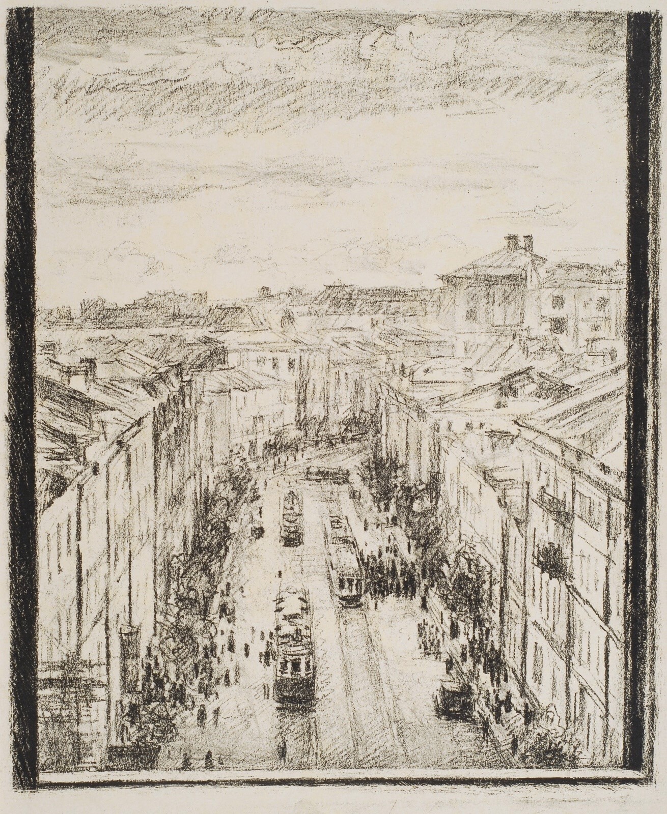 Москва. Улица Петровка. 1944