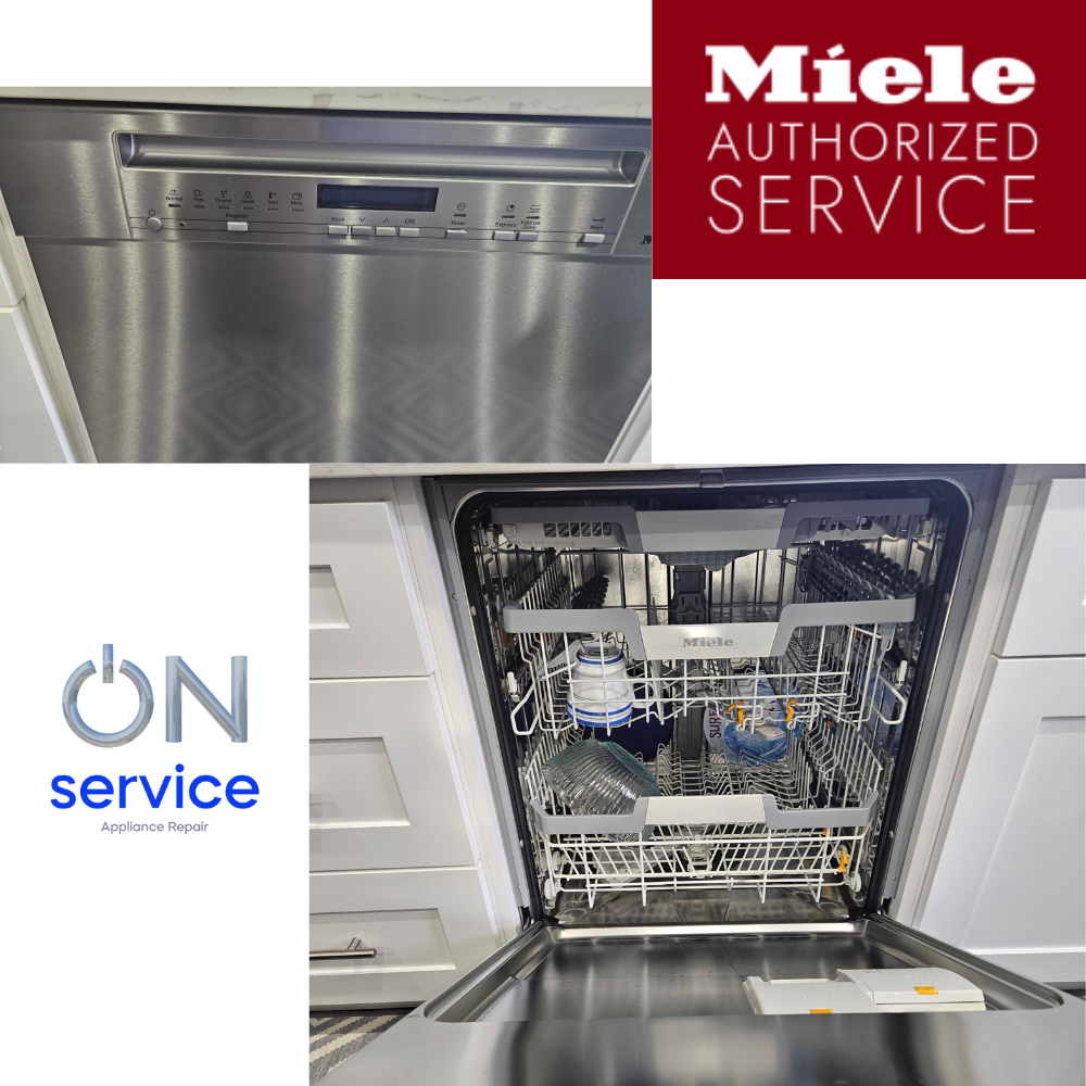 Miele Dishwasher authorized repair company in CA: SF Bay Area, Napa County, Solano County, Contra Costa County, Sacramento County, El Dorado County, Placer County