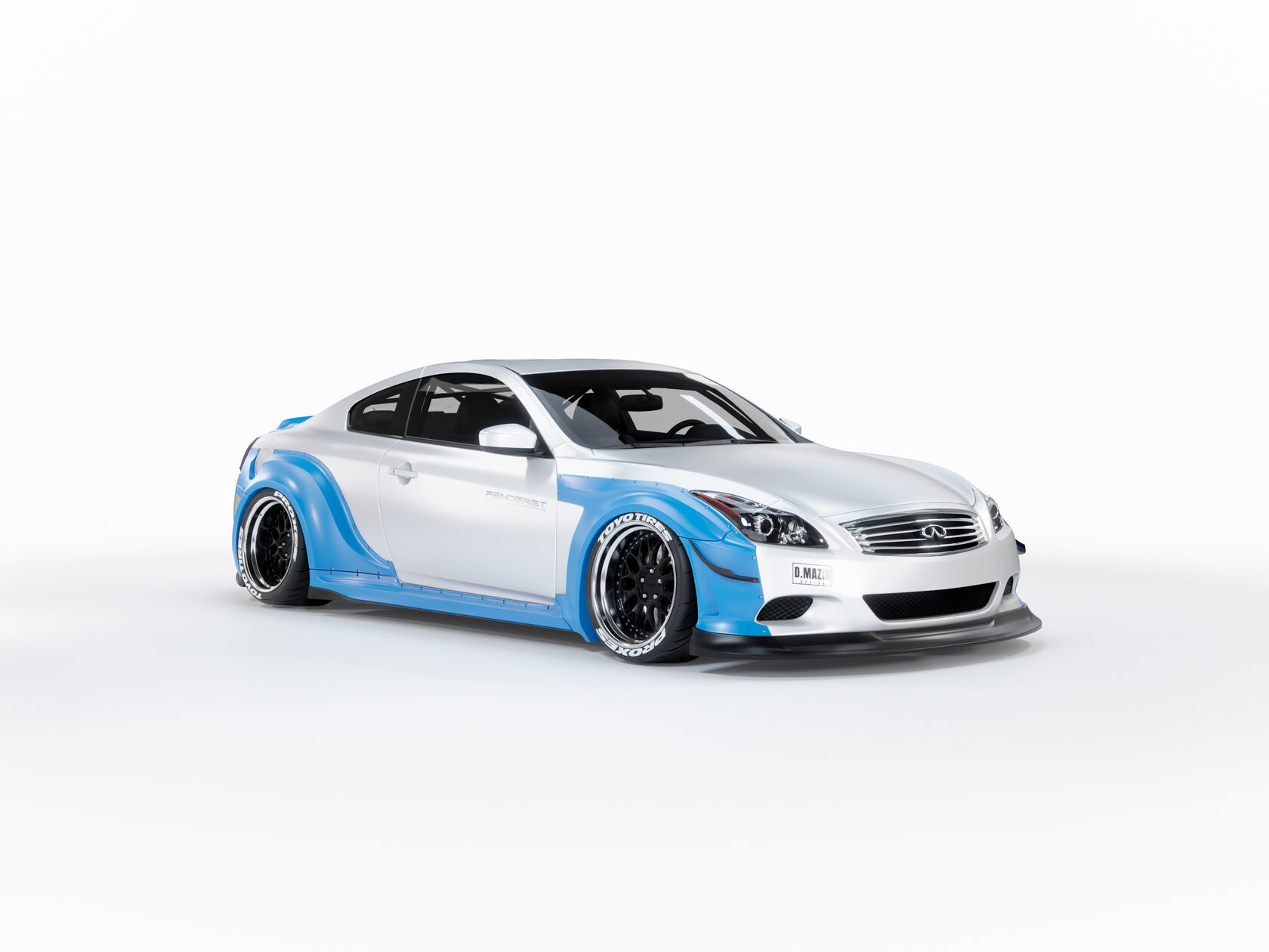 G37 Wide Body Kit Carbon Fiber