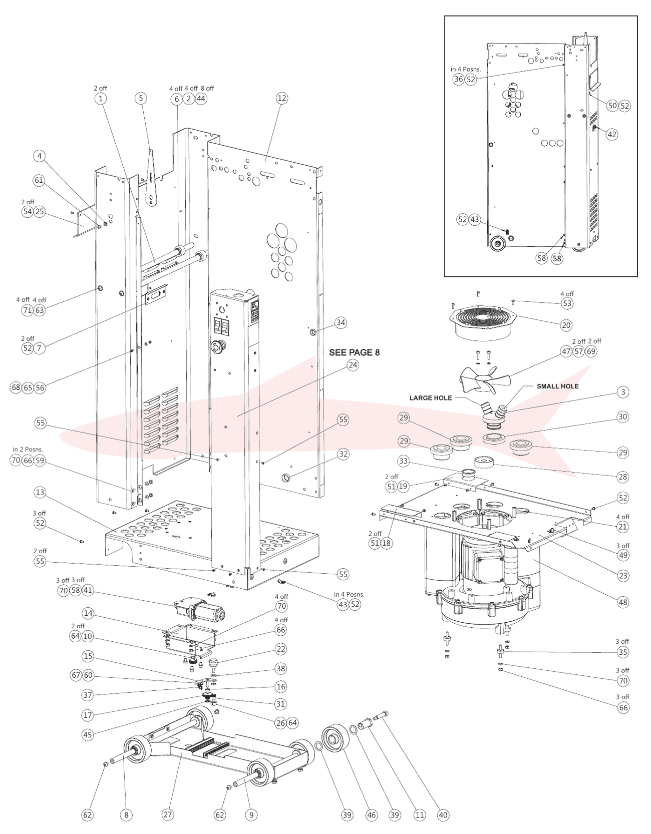 Morgana Documaster Pro 7-01-20 Main Assembly — схема деталей