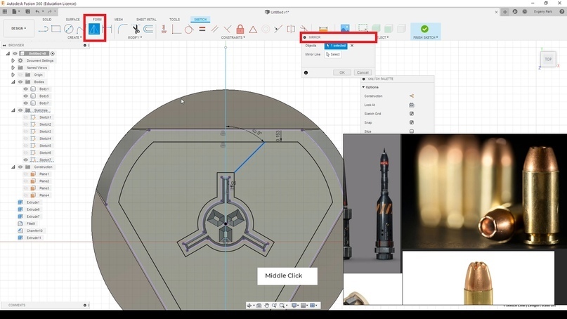 Fusion 360 как вставить картинку