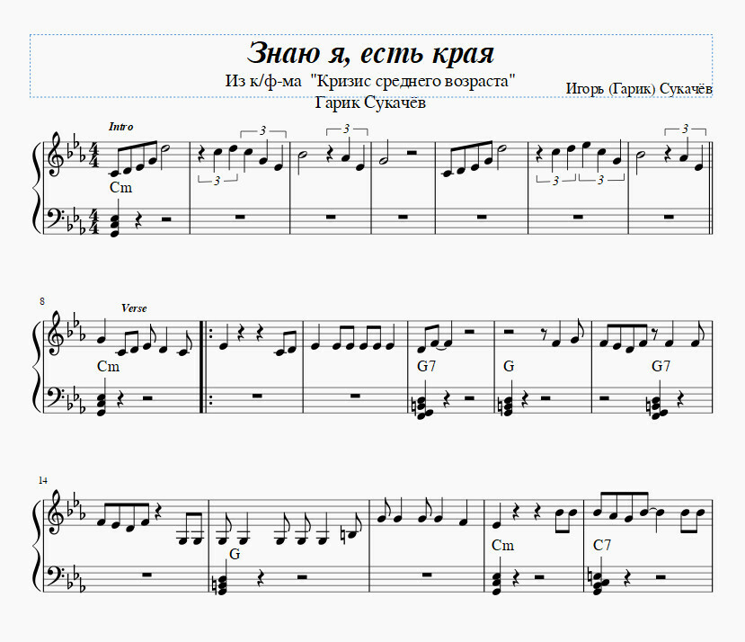 Знаю я, есть края