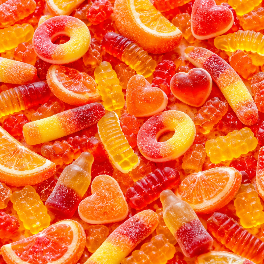 Защитное масло QUICK OIL B7400 на линии глазировки жевательного мармелада