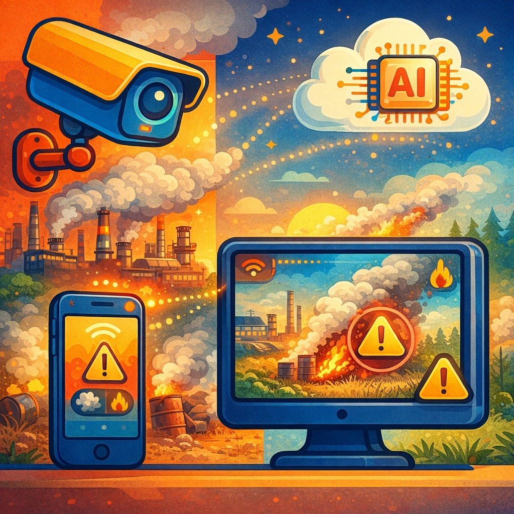 Детекция дыма в видеонаблюдении