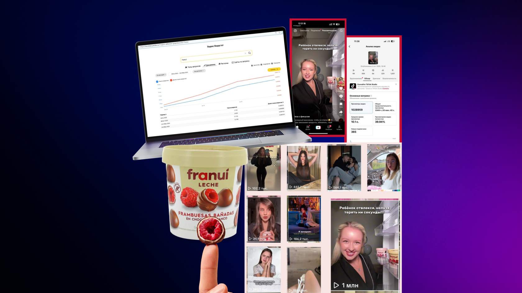 Franui desserts