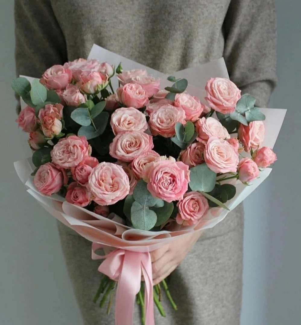Инстаграмный букет из роз
