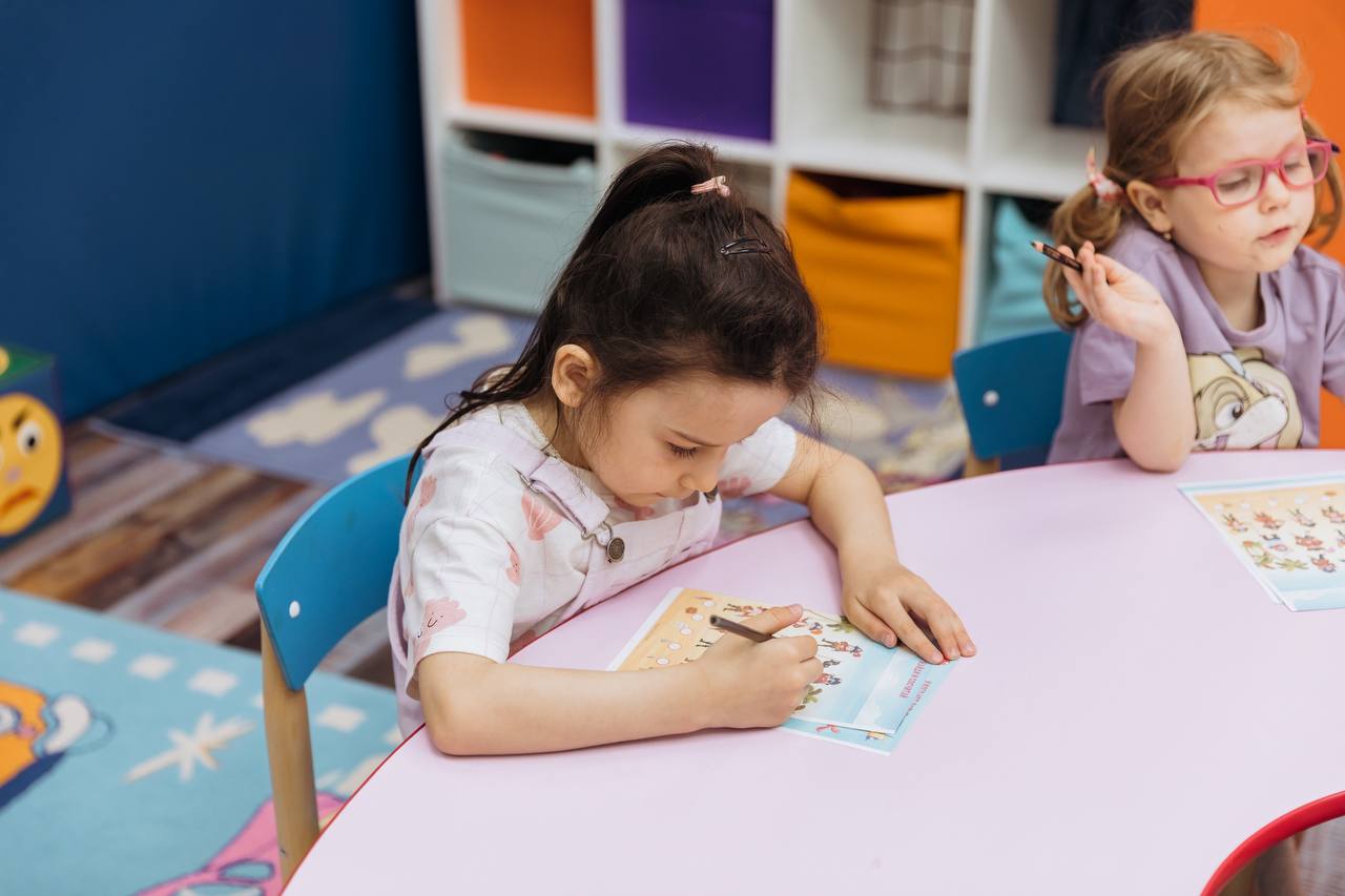 Занятие Буквы и Цифры для детей 4-5 лет