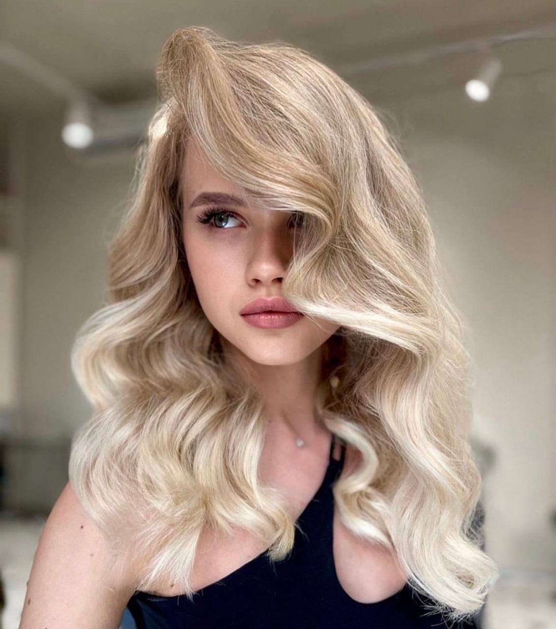 Бразильское окрашивание волос блонд