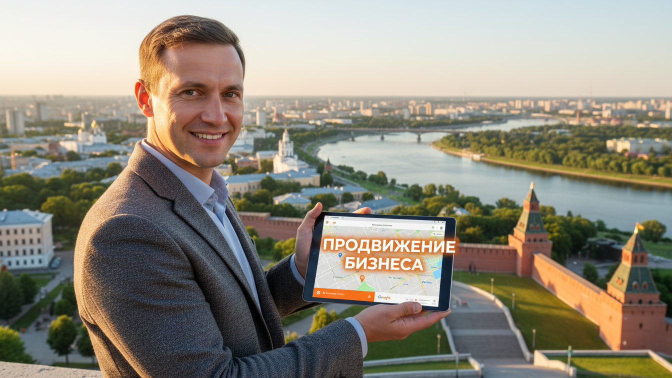 эффективная раскрутка бизнеса в Нижнем Новгороде через карты и локальный поиск