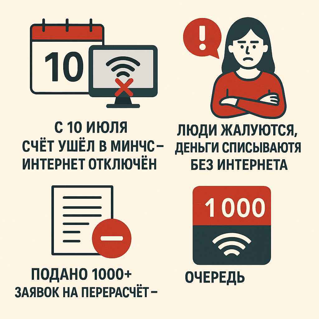 Орион телеком баланс лицевого счета в минусе
