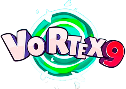 Vortex 9 game logo free online shooter