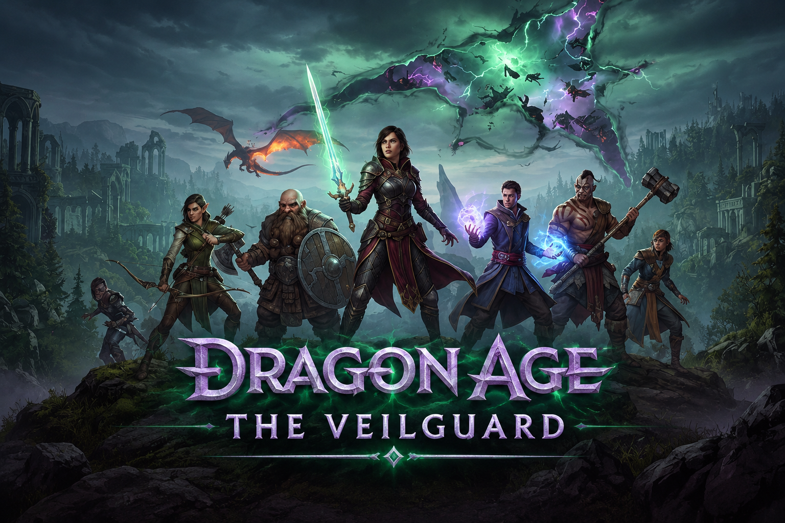 Dragon Age: The Veilguard — обложка игры