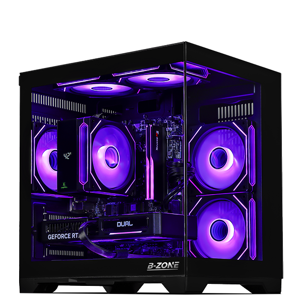 Игровой ПК RYZEN 5 7500F RTX 5060 TI чёрный