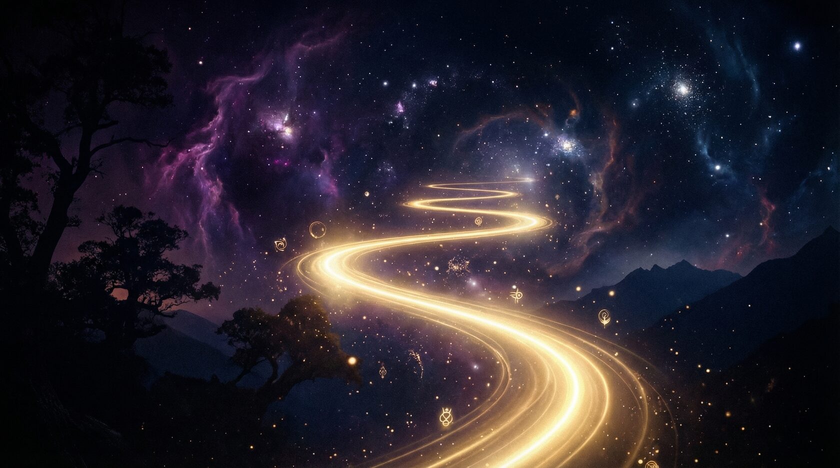 Мистический фон