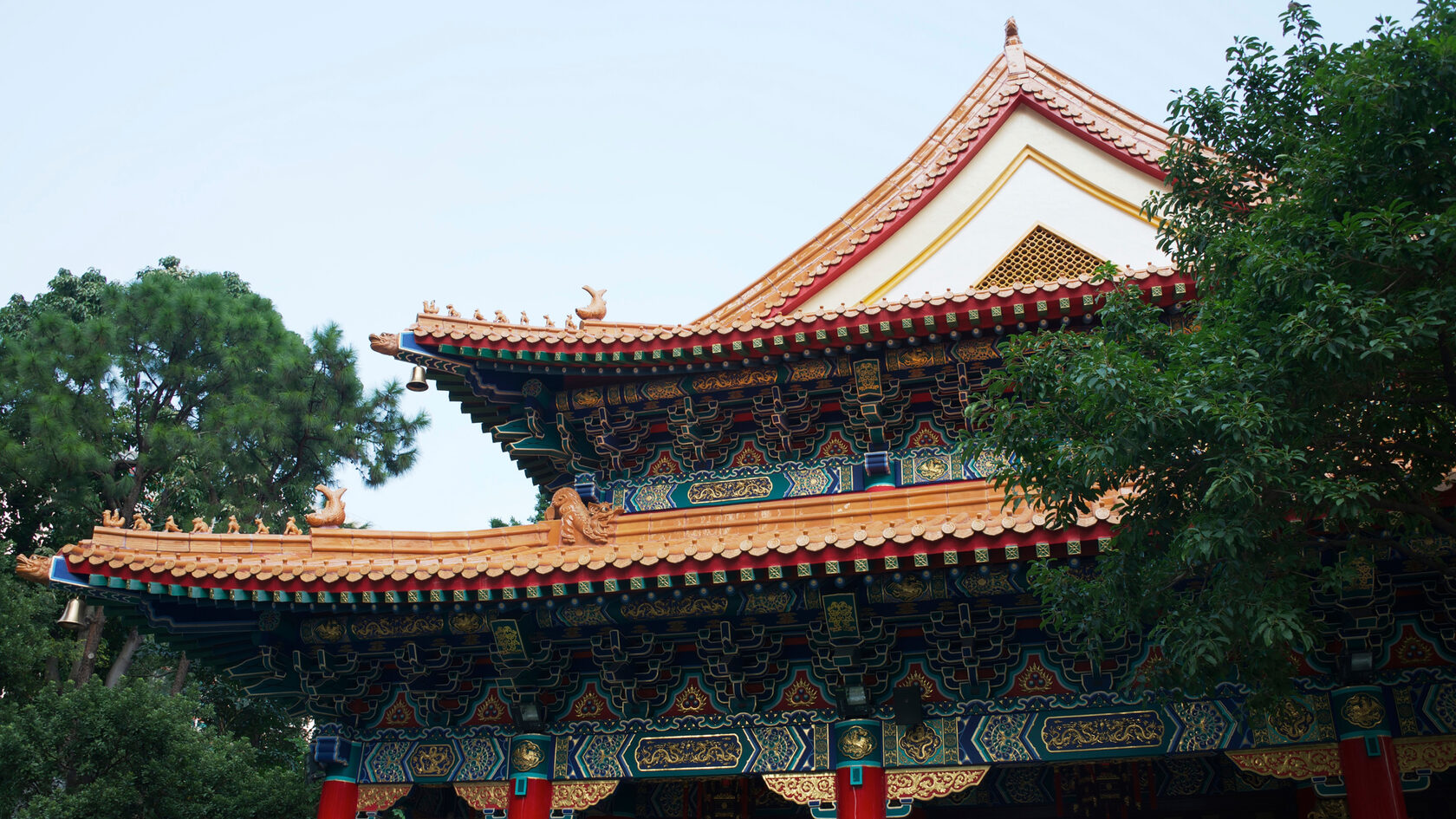 Храм Вонг Тай Син. Гонконг. Китай.