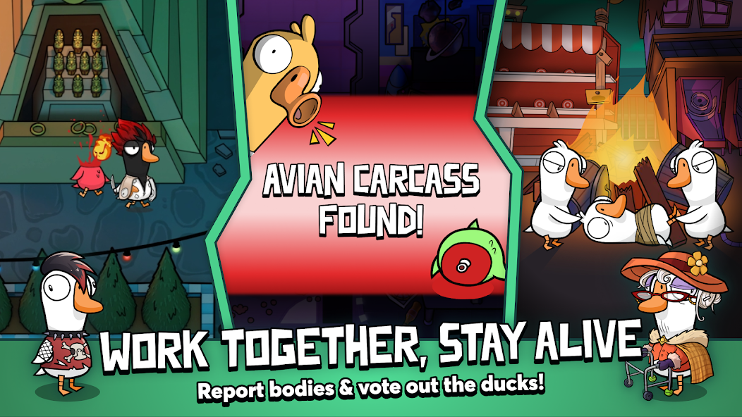 Goose Goose Duck game like Among Us for mobile