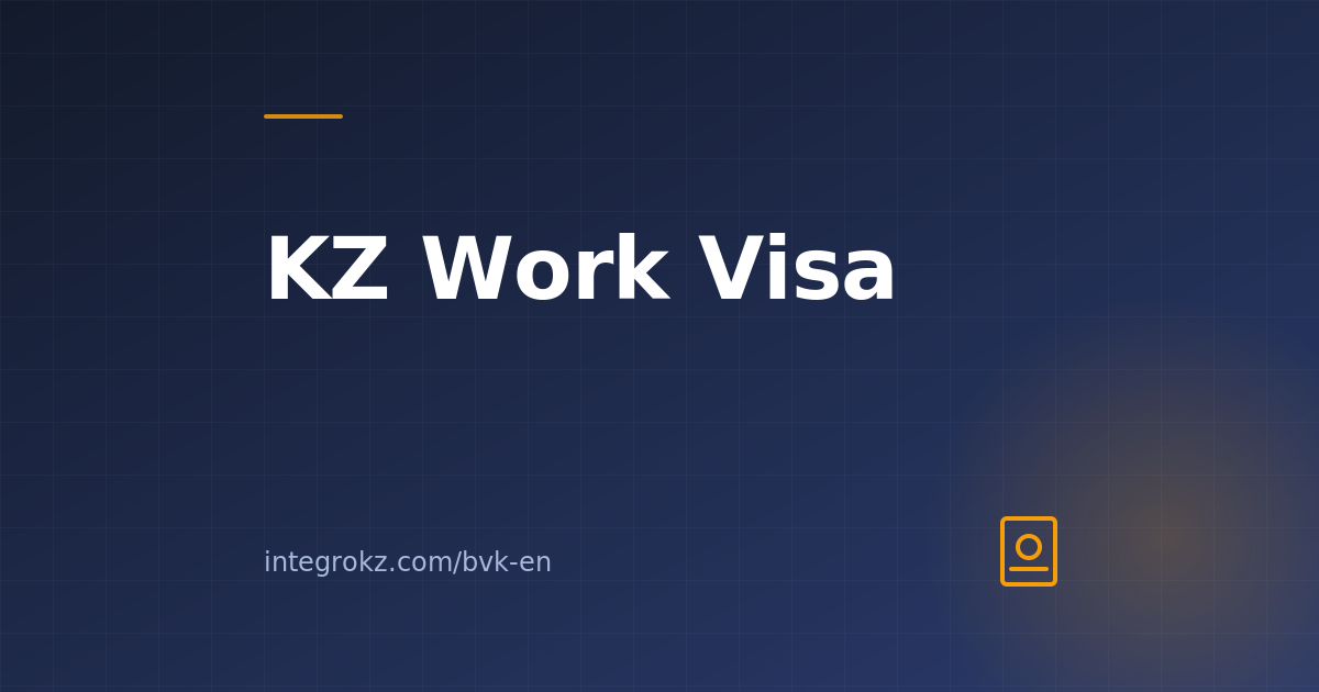 Guide to Kazakhstan work visas C3 and C5 in 2026