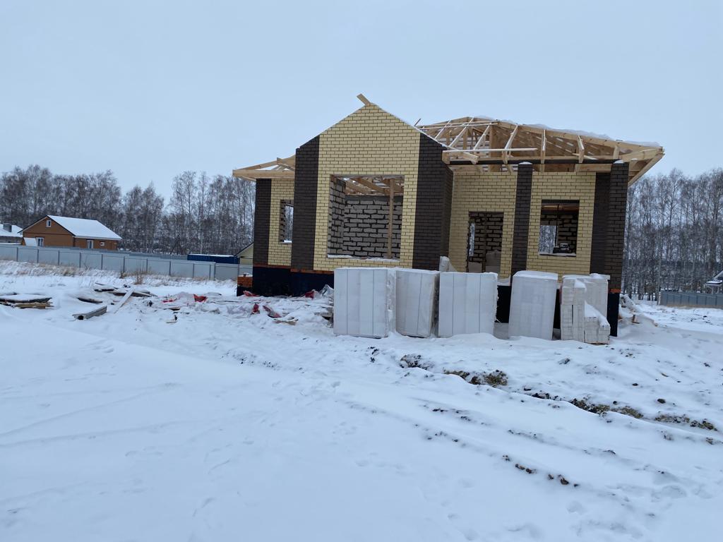 Строительство одноэтажного каменного дома "под ключ" в Пензенской области по индивидуальному проекту