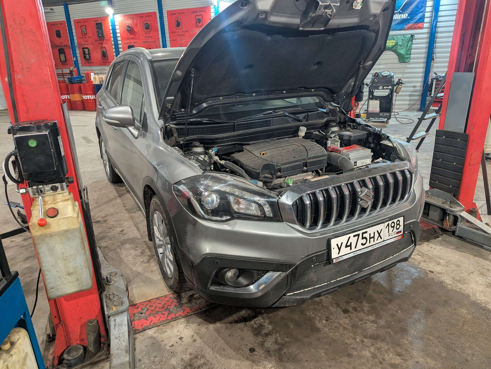 Проверка антифриза Suzuki SX4