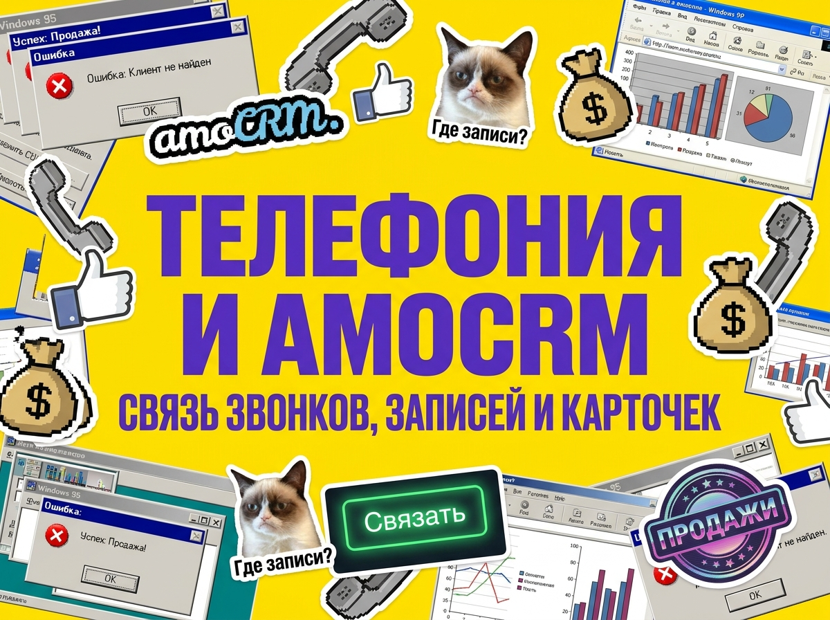 Телефония для amoCRM