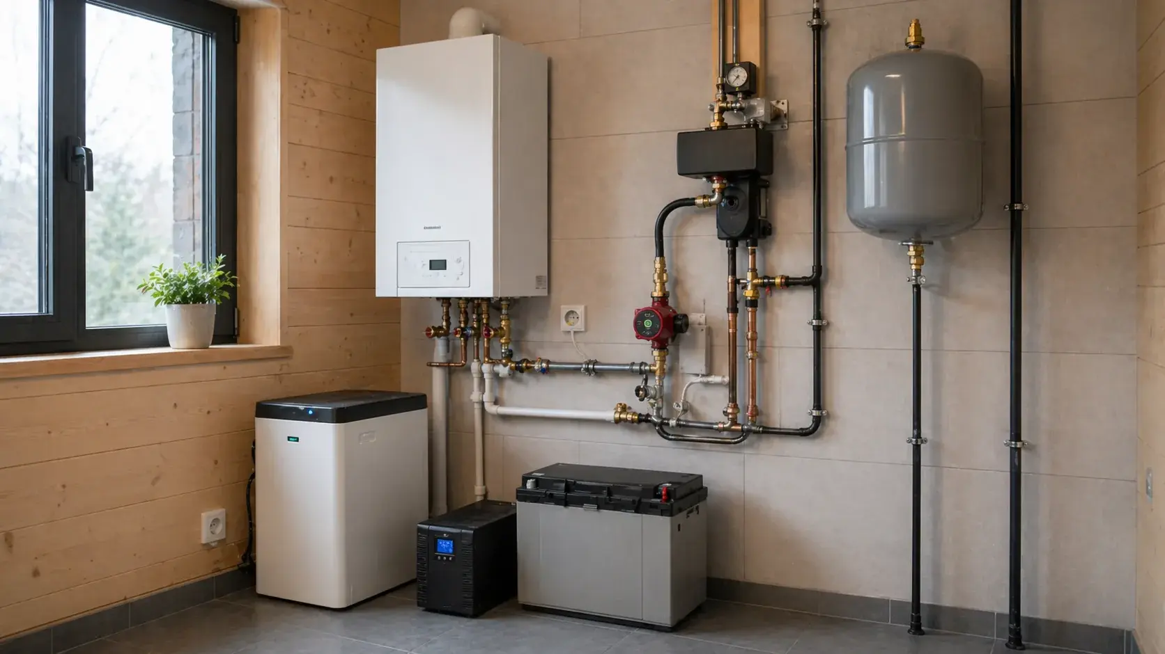 Как выбрать ИБП для газового котла в частном доме