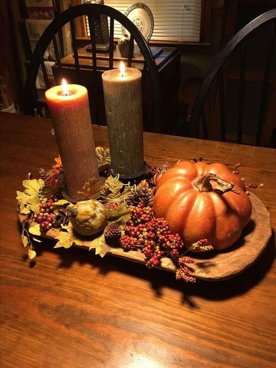Осенний декор своими руками