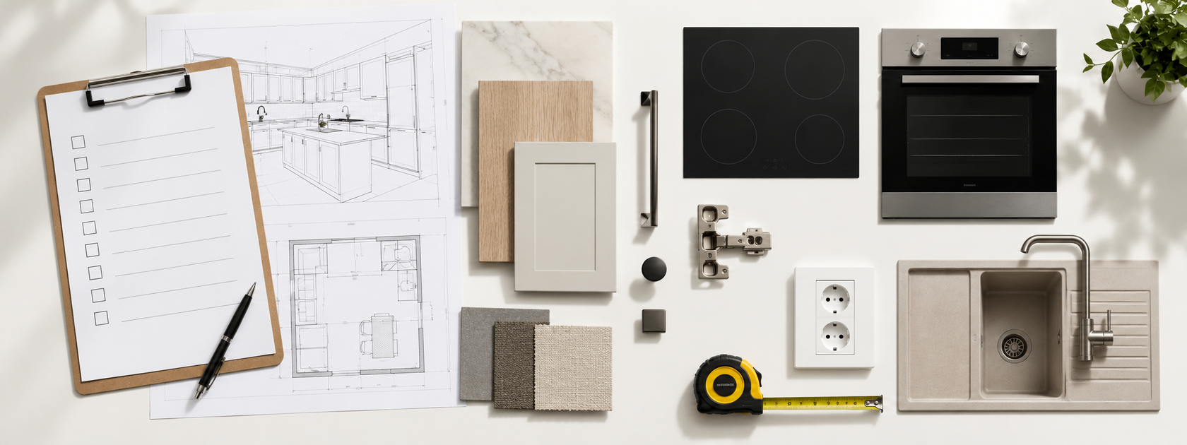 Сформированное изображение: Plánování kuchyňské renovace