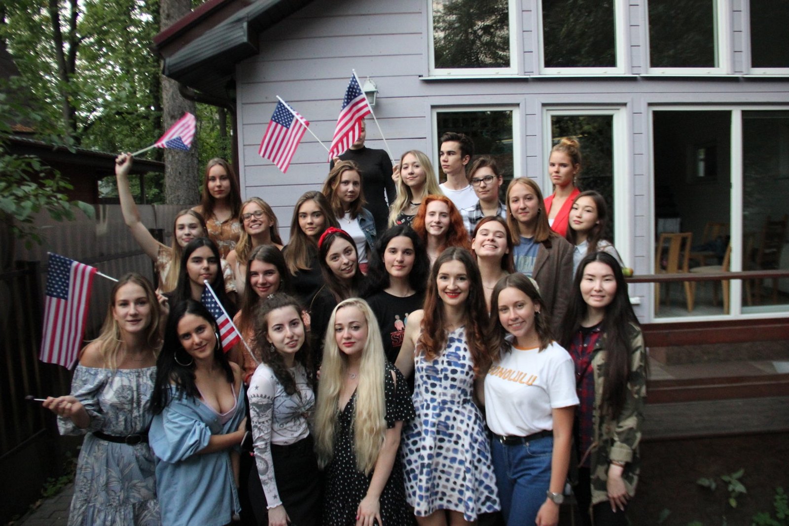 Ученики StudyAmerica на встрече проекта