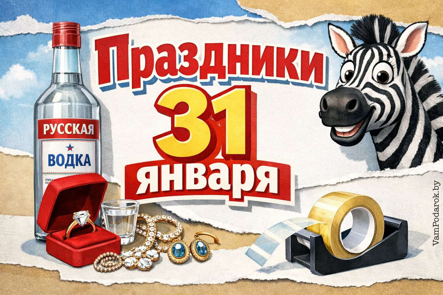 Праздники 31 января 2026 года – открытки и картинки