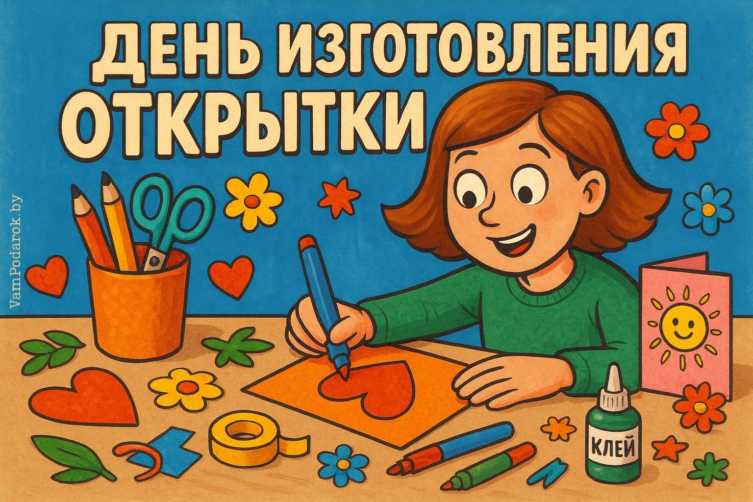 Всемирный день изготовления открытки