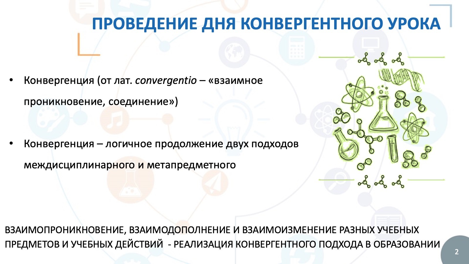 Конвергентное образование презентация