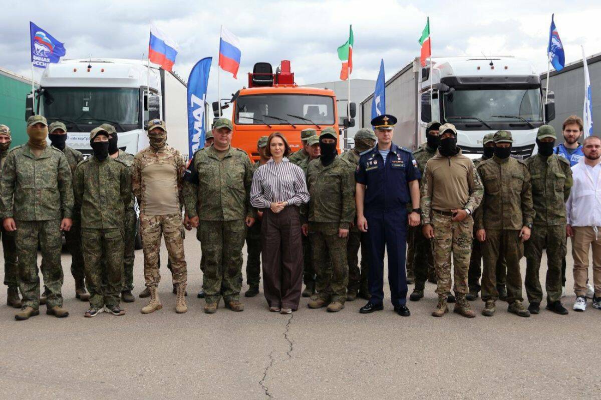 Альфия Когогина доставила бойцам в зоне СВО более 90 тонн помощи на 40 млн рублей
