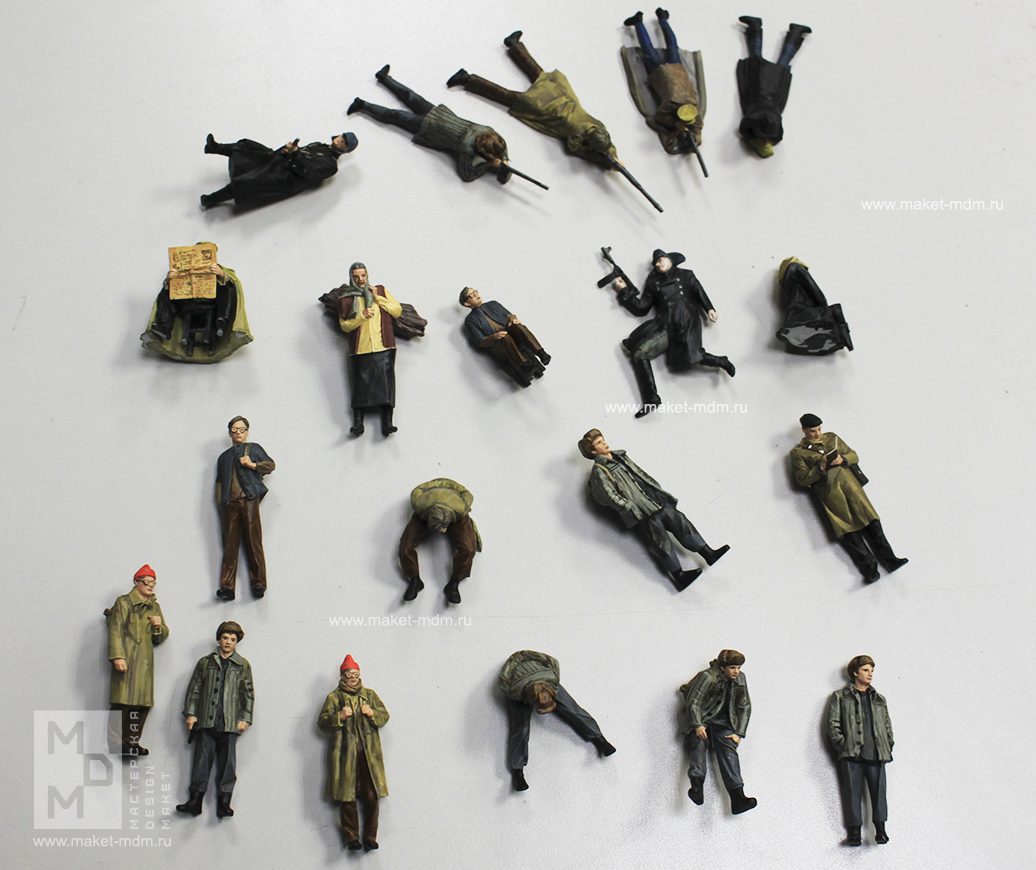 макет облачный полк ТЮЗ