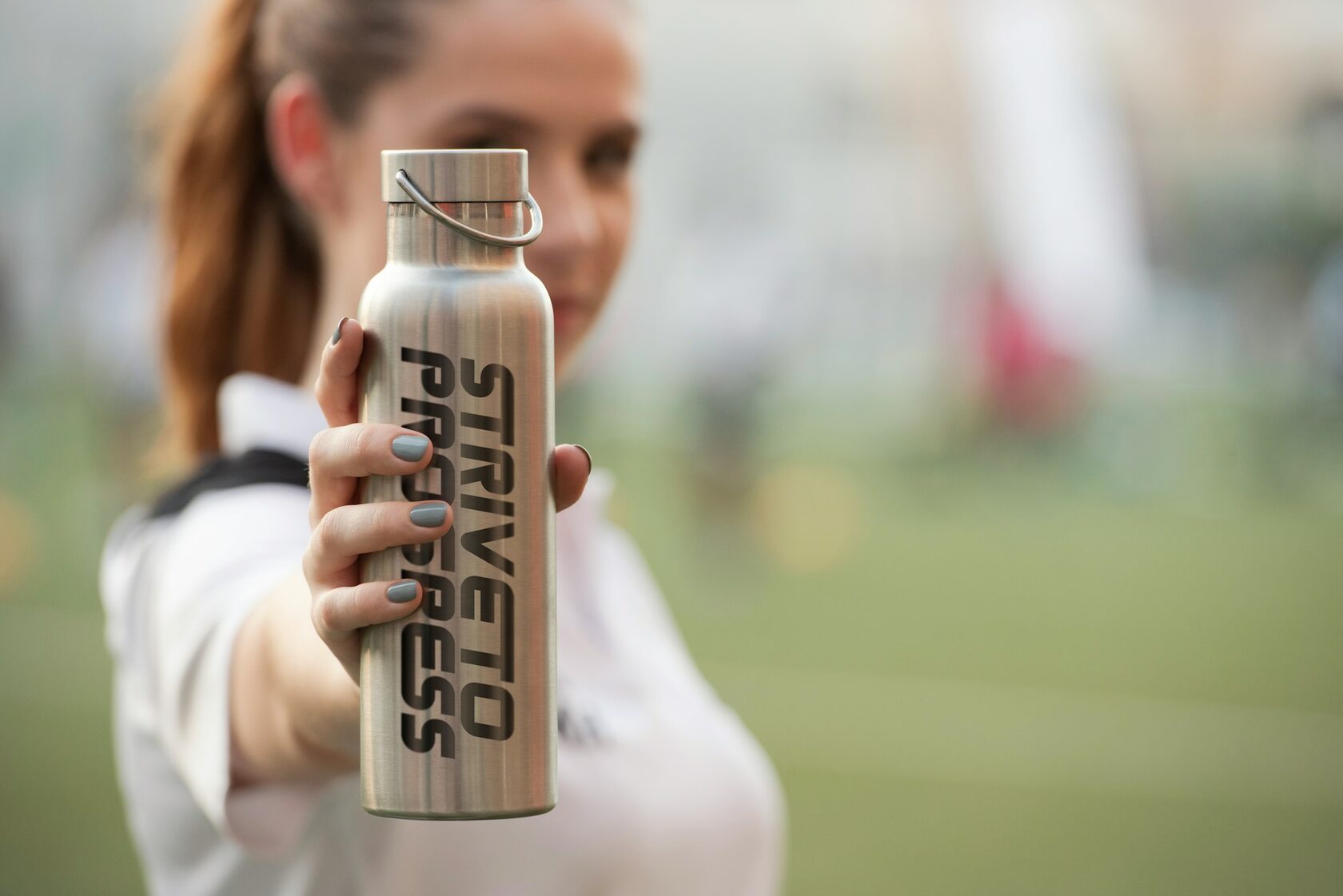 Спортивная бутылка для воды с логотипом