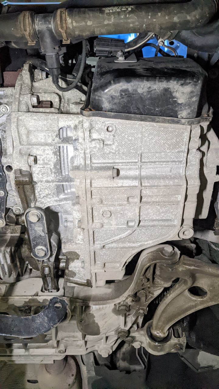 Audi Q3 замена масла в DSG DQ500