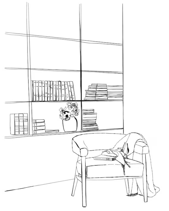 Как нарисовать библиотеку