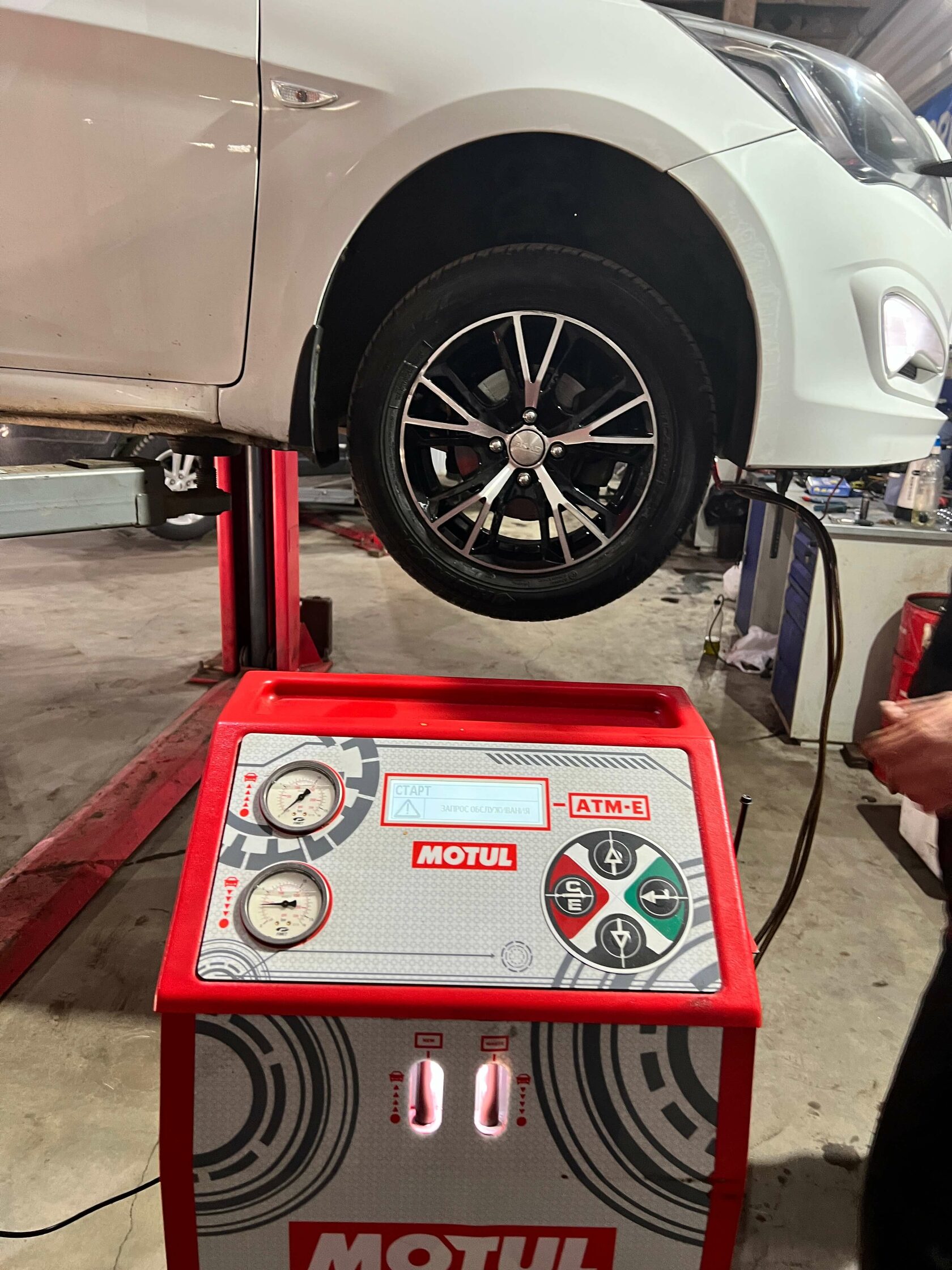 Состояние масла в АКПП