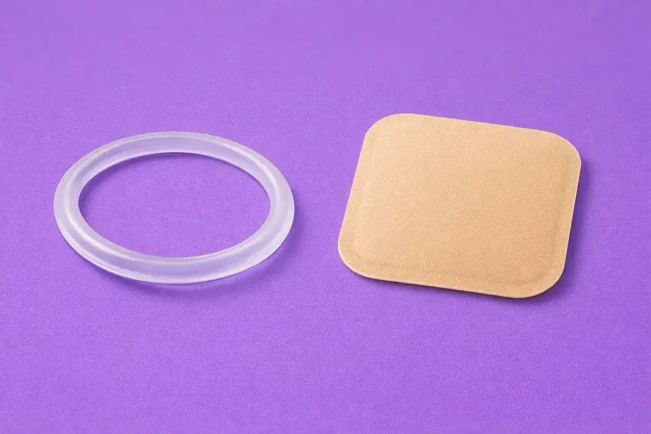 Гормональное кольцо и пластырь