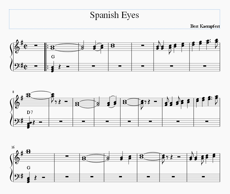 Spanish Eyes