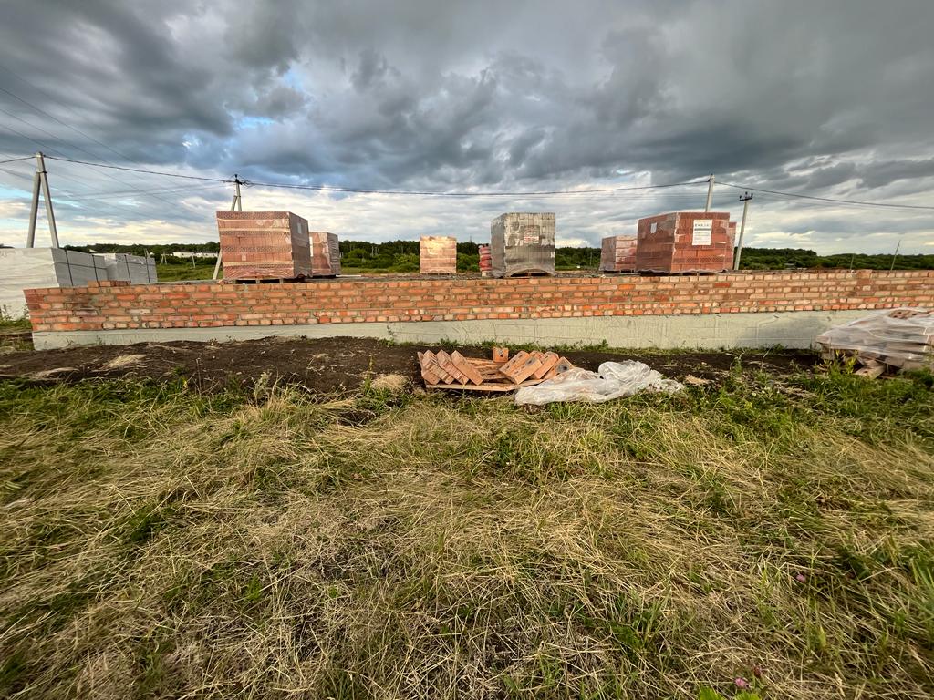 Строительство одноэтажного каменного дома "под ключ" в Пензенской области по индивидуальному проекту