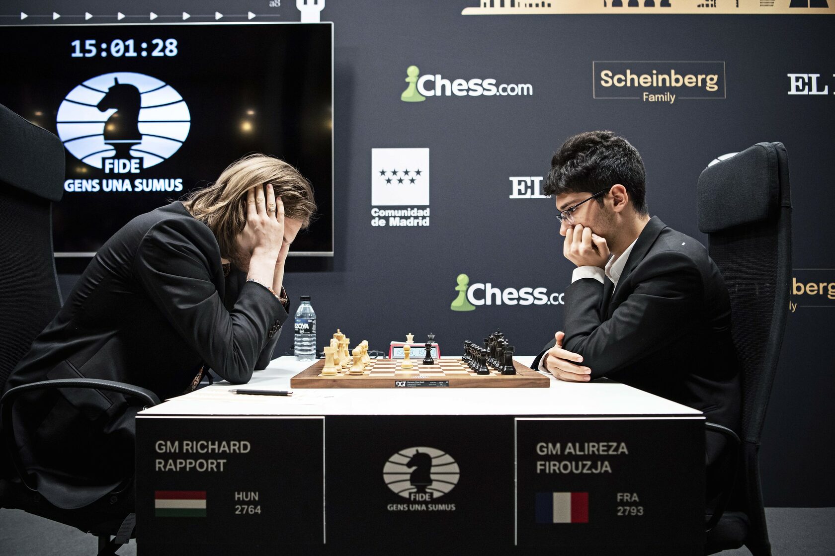 Caruana Wins Again, Leads by 1.5 Points, Rises to World Number-3 