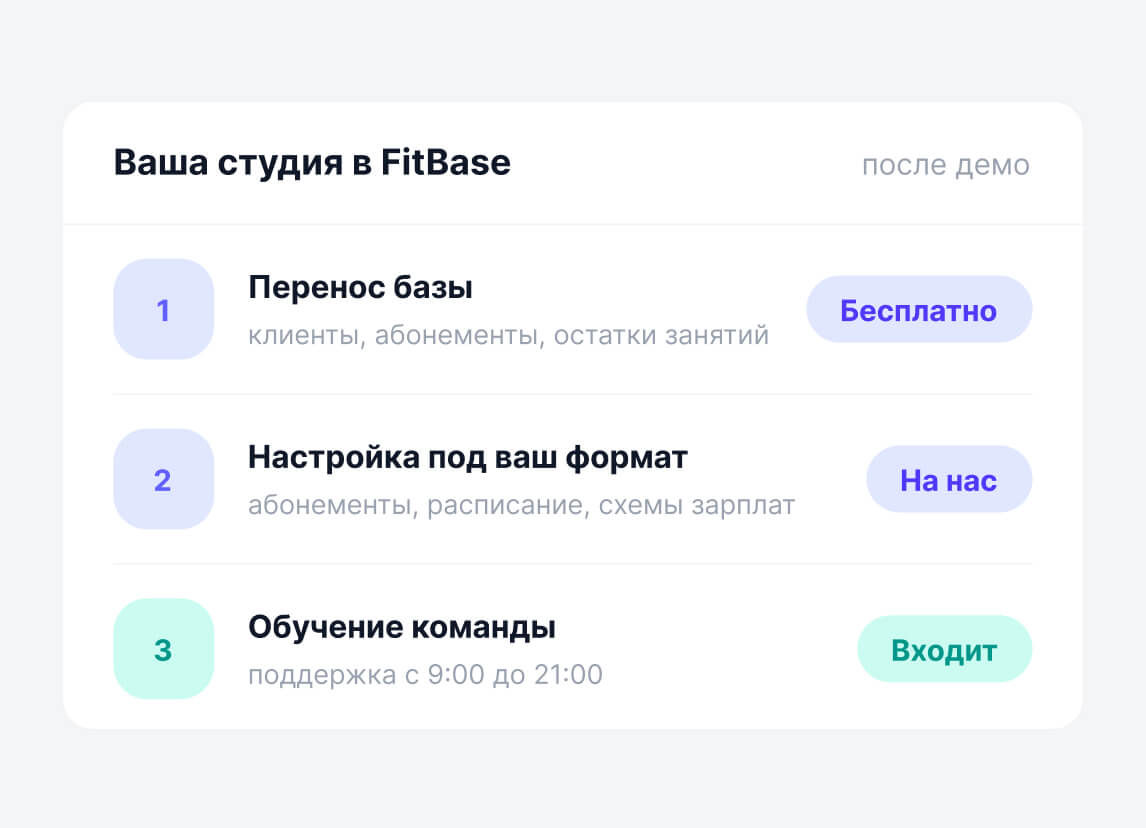 Настроим контроль под вашу команду