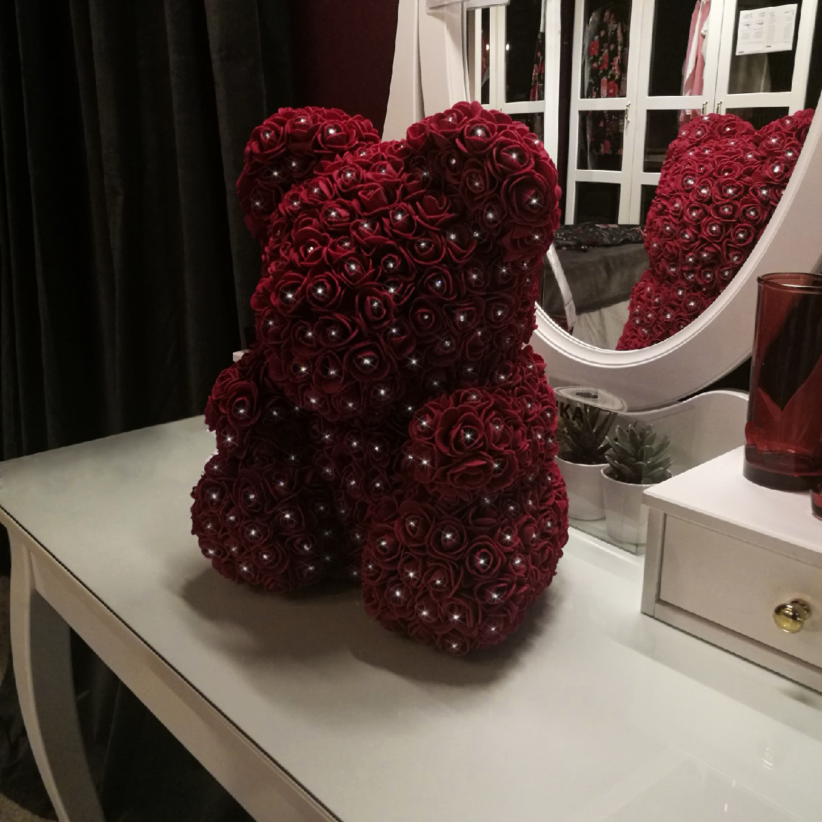 Rose Bears and Swarovski The Perfect Match!