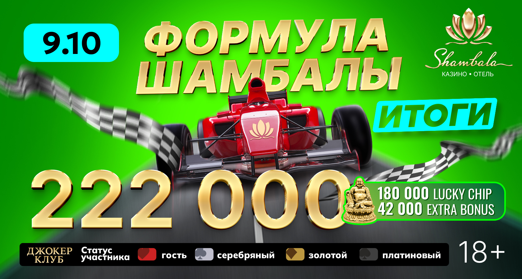 Формула Итоги в Шамбале