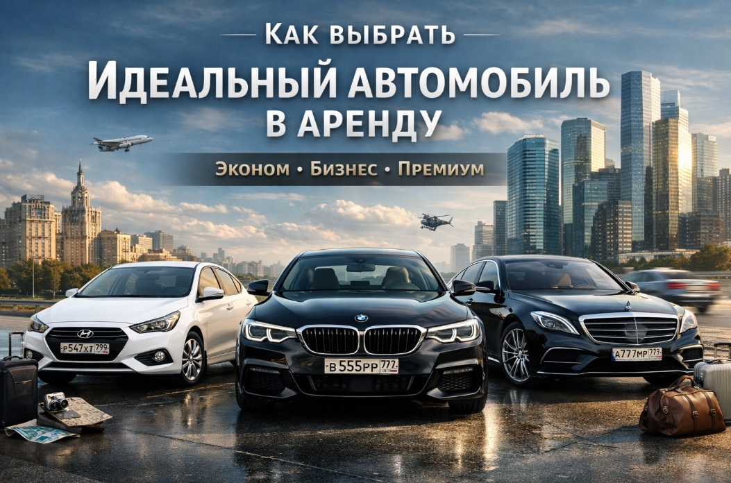 Как выбрать идеальный автомобиль в аренду: руководство по классам авто (эконом, бизнес, премиум)