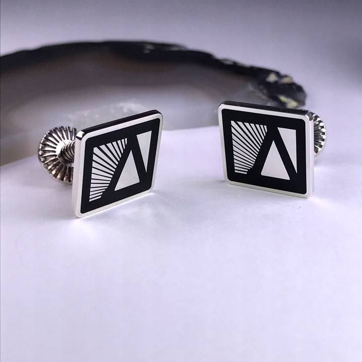 серебряные запонки москва