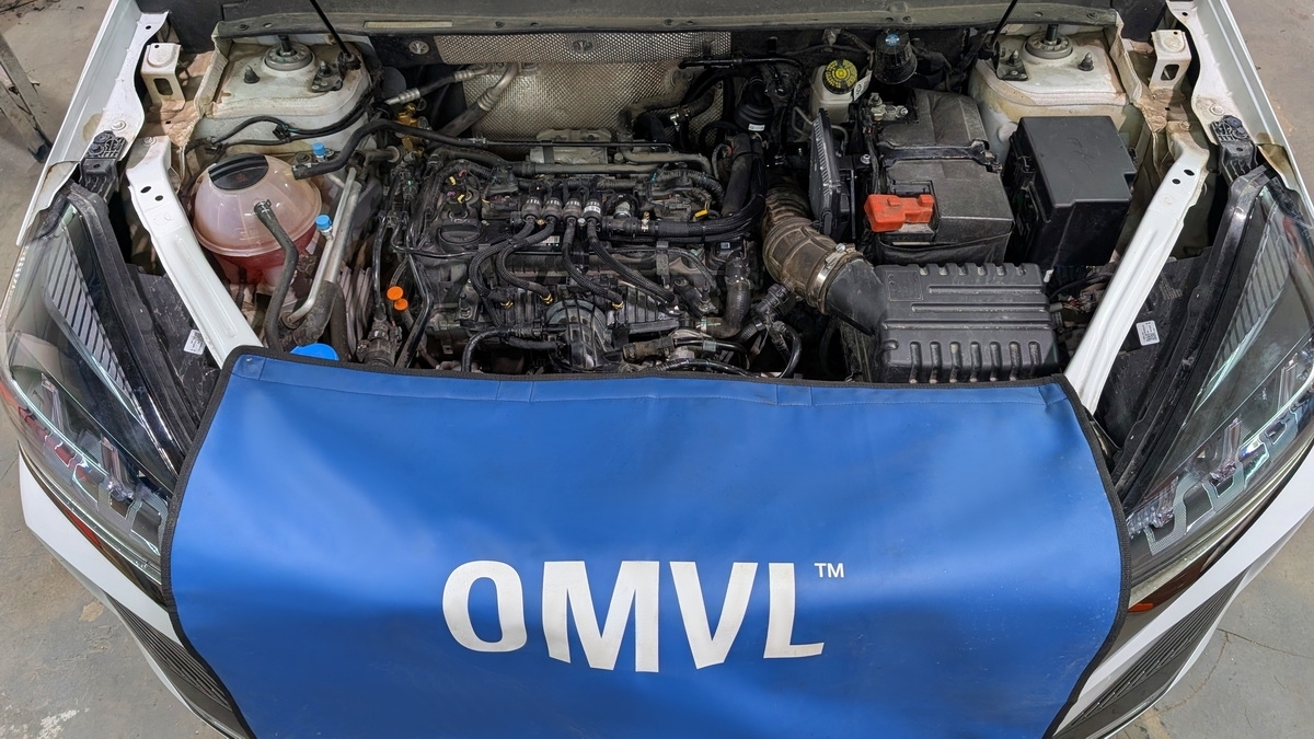 Подкапотное пространство Chery Tiggo 7 Pro Max с ГБО OMVL Dreamotion-4: EVP-500, MY09 SENSATA и AFC-3.0 DI на двигателе 1.6 Turbo TGDI